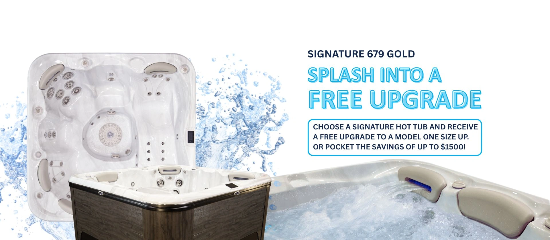 Splash into a Free Upgrade