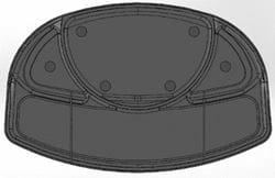 5545011 - Ice Bucket Rubber Pads (set of 10) (for 5530052)