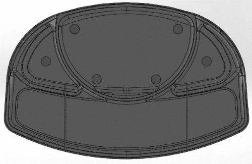 5545011 - Ice Bucket Rubber Pads  Subject to Tariff set of 10  for 5530052