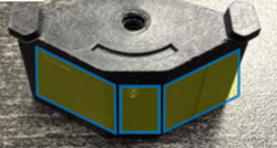 2005340 - Signature Frame Corner Screw Boss Insert