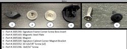 PA25012 - Hardware Kit - New Signature Corners