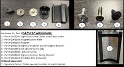 PA25012 - Hardware Kit - New Signature Corners