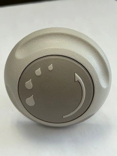 4525128 - Waterway Waterfall On/Off stem/cap Warm Grey